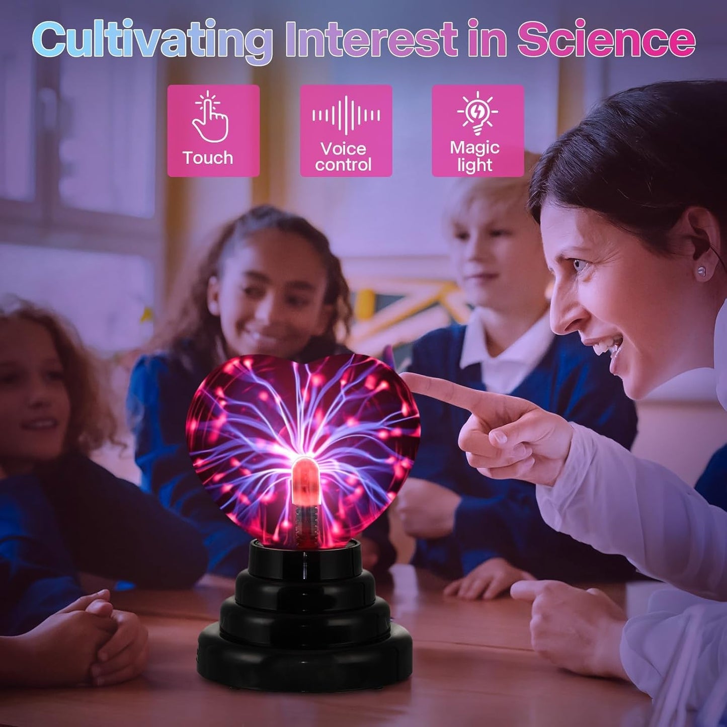 Electric Lamp Magic Heart Glow Ball