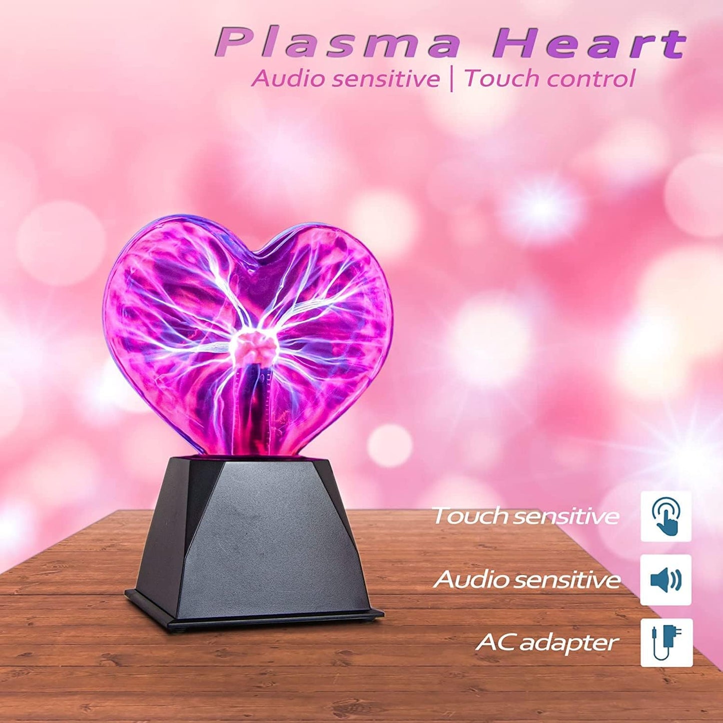 Electric Lamp Magic Heart Glow Ball