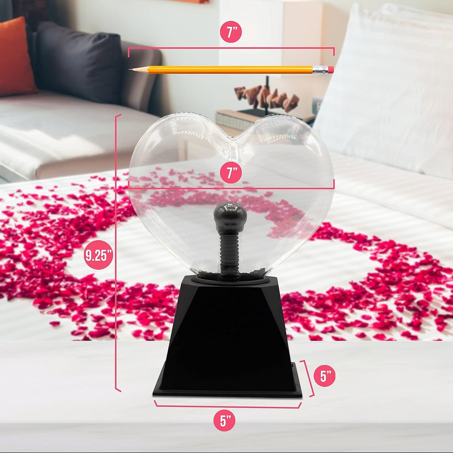 Electric Lamp Magic Heart Glow Ball