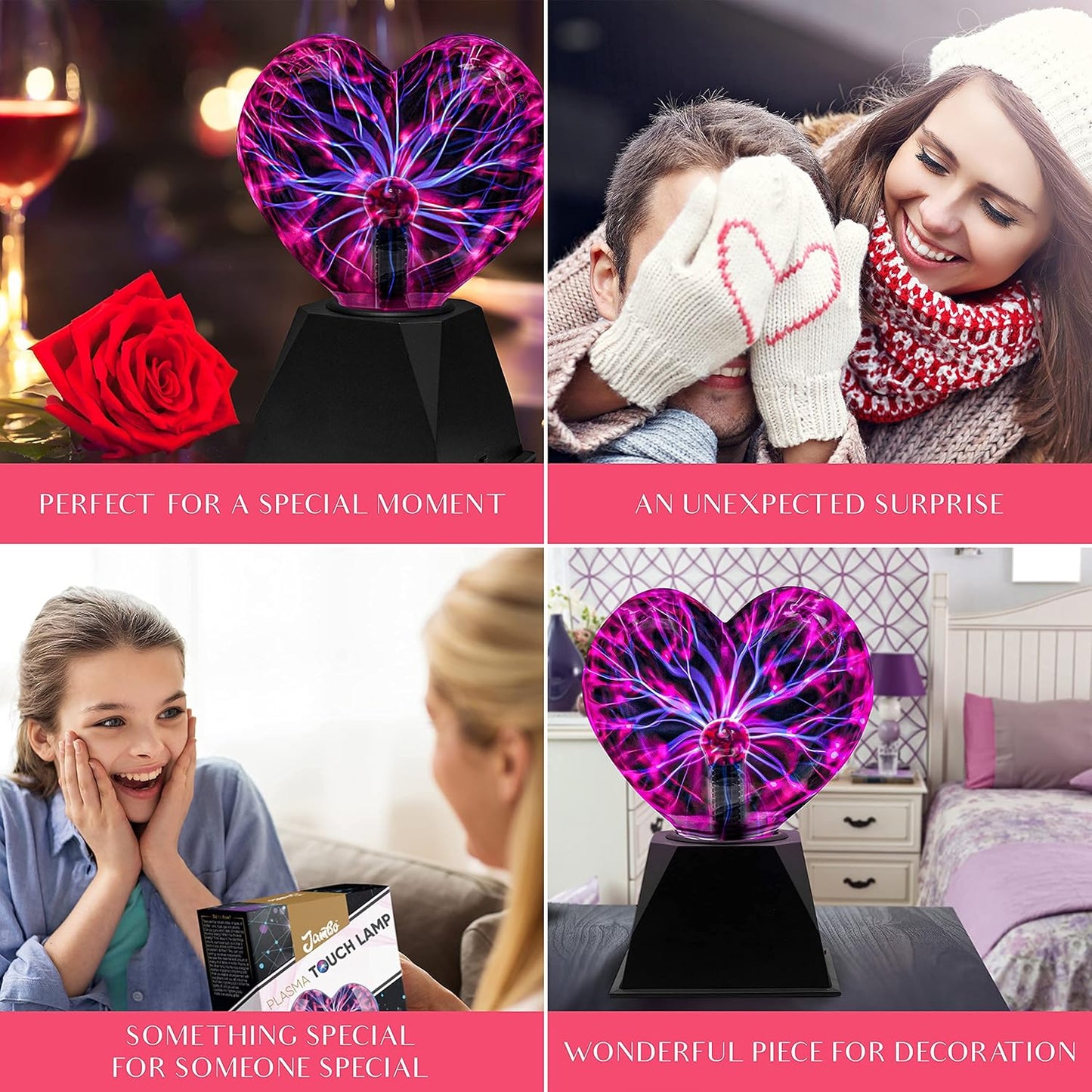 Electric Lamp Magic Heart Glow Ball