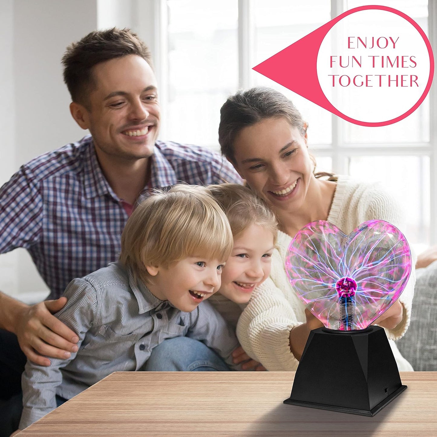 Electric Lamp Magic Heart Glow Ball