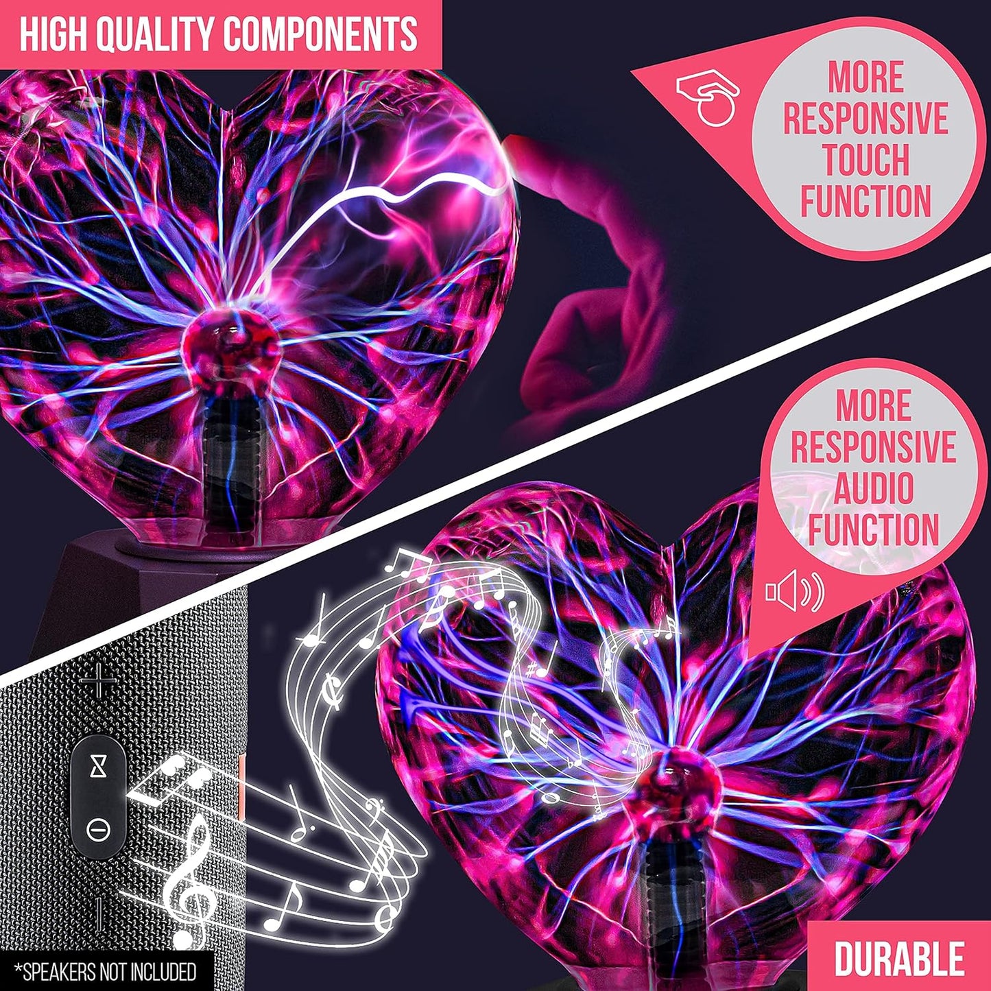 Electric Lamp Magic Heart Glow Ball