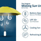 3 in 1 Sun Umbrella with Fan Misting