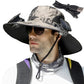 Outdoor Wide Brim Sun Hat With Solar Fan®
