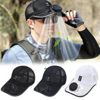 🌞Solar Rechargeable Peaked Cap🧢