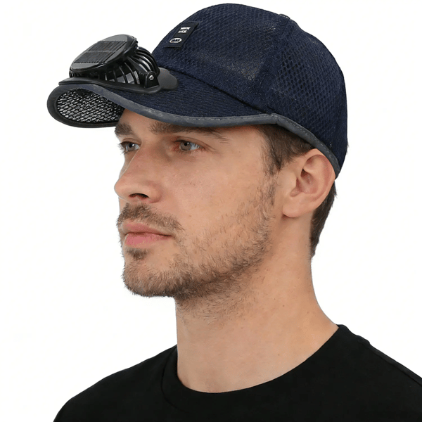 🌞Solar Rechargeable Peaked Cap🧢