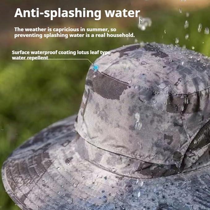 Outdoor Wide Brim Sun Hat With Solar Fan®