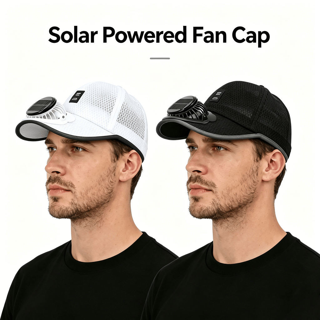🌞Solar Rechargeable Peaked Cap🧢