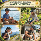 🌞Solar Rechargeable Peaked Cap🧢