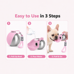 Nistoria™ Adventure Dog Bottle — 2-in-1 Bottle & Bowl