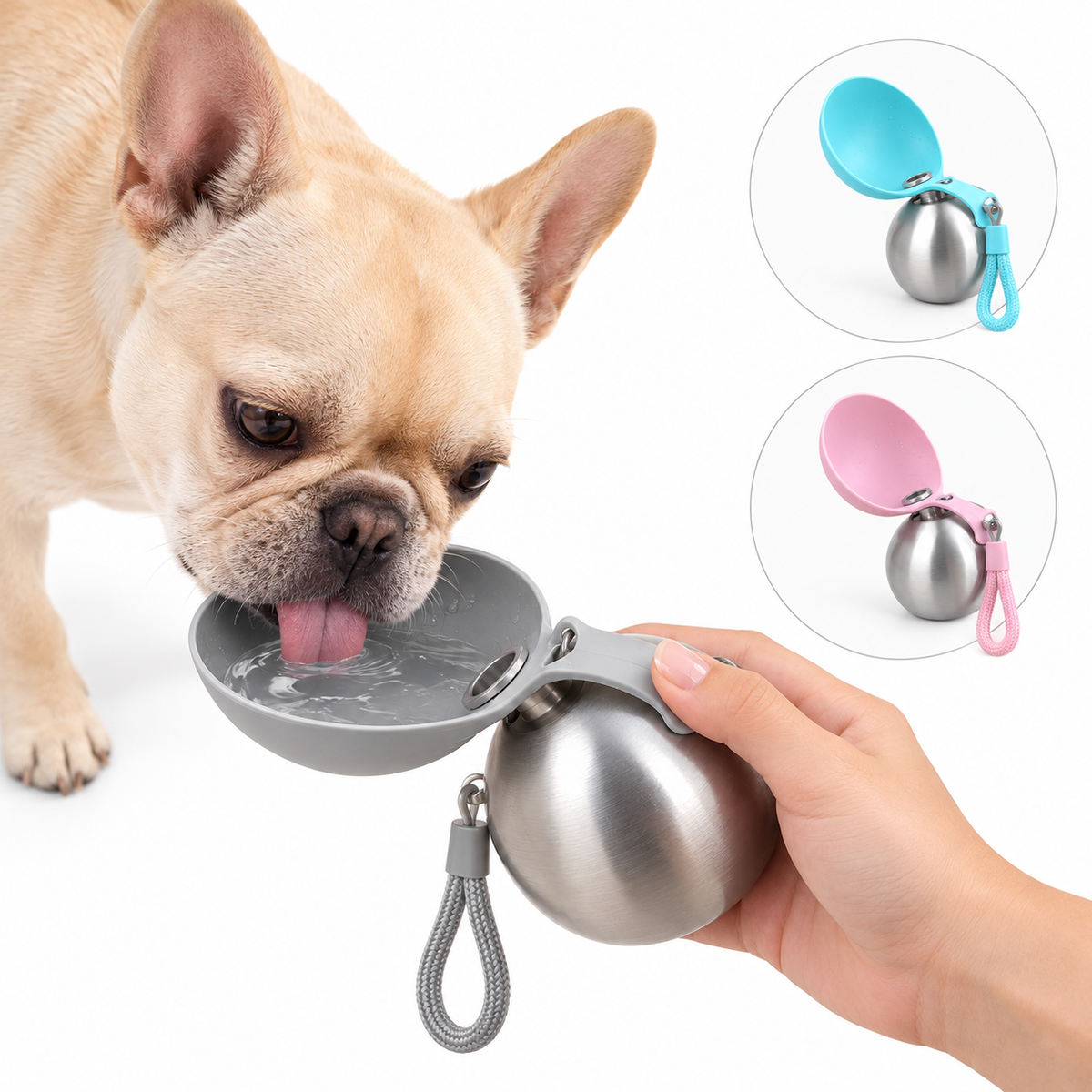 Nistoria™ Adventure Dog Bottle — 2-in-1 Bottle & Bowl