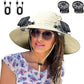 Outdoor Wide Brim Sun Hat With Solar Fan®