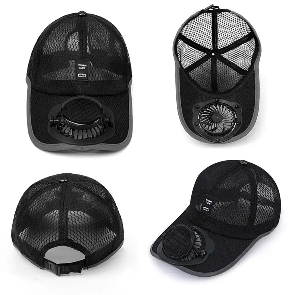 🌞Solar Rechargeable Peaked Cap🧢