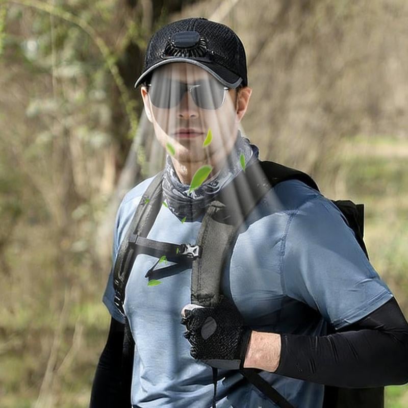 🌞Solar Rechargeable Peaked Cap🧢