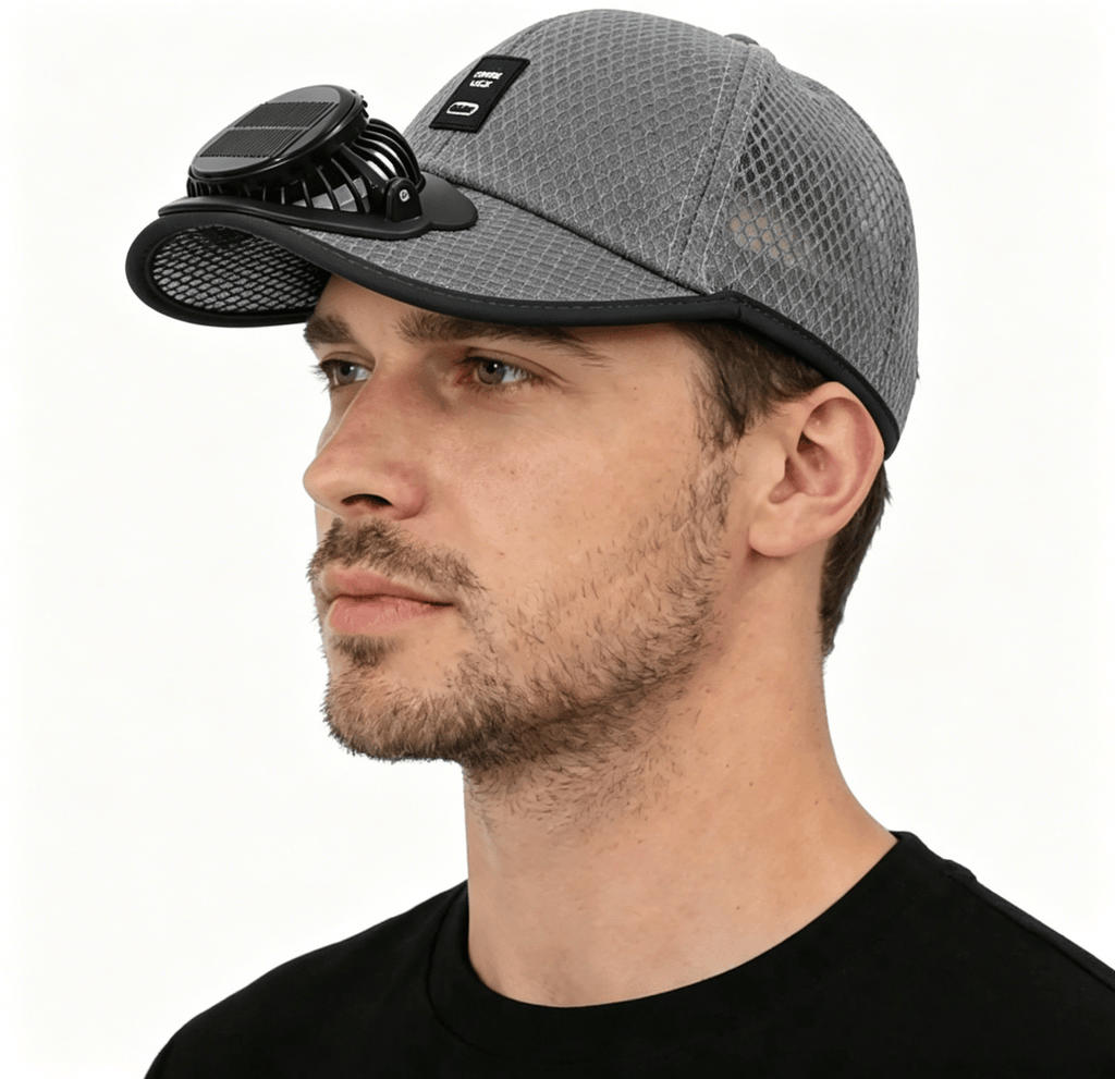 🌞Solar Rechargeable Peaked Cap🧢