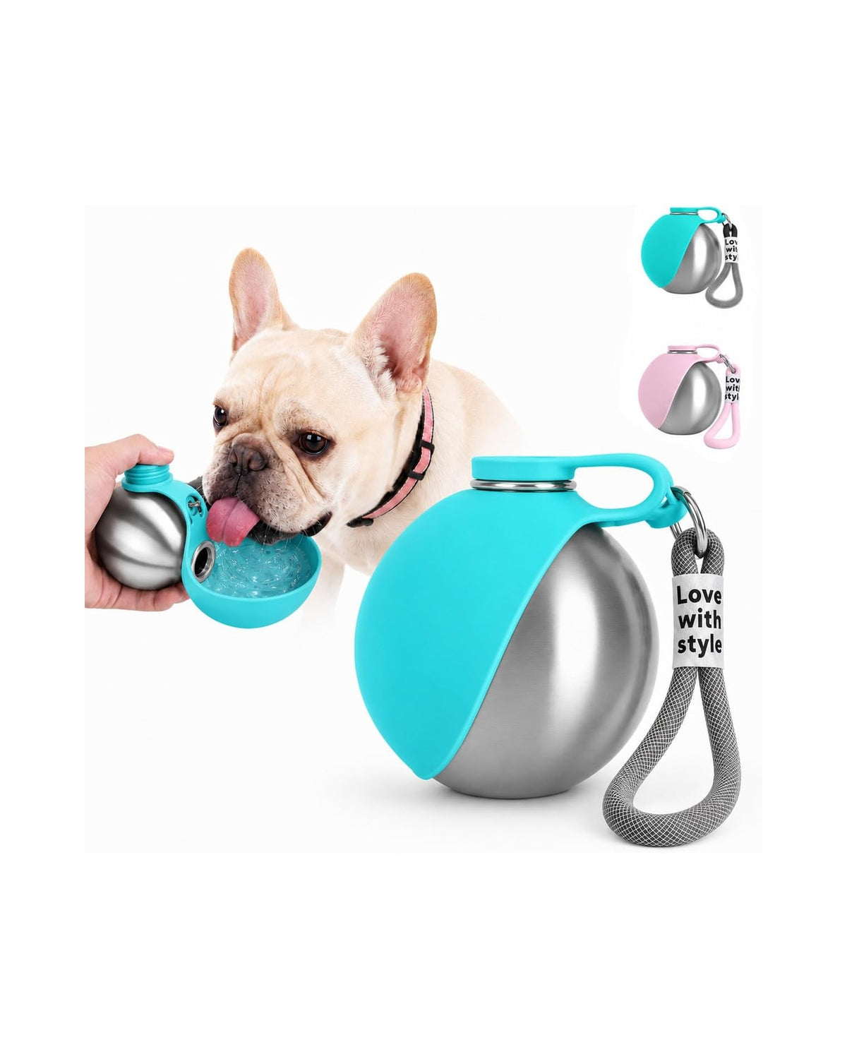 Nistoria™ Adventure Dog Bottle — 2-in-1 Bottle & Bowl