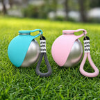 2-in-1 Portable Dog Water Bottle & Built-In Bowl